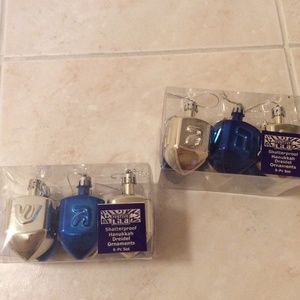 Shatterproof Hanukkah Dreidel Ornaments